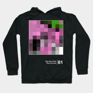 Fire of Love / Minimalist Graphic Design Fan Artwork Hoodie